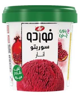 بستنی انار فوردو کاله 300گرمی